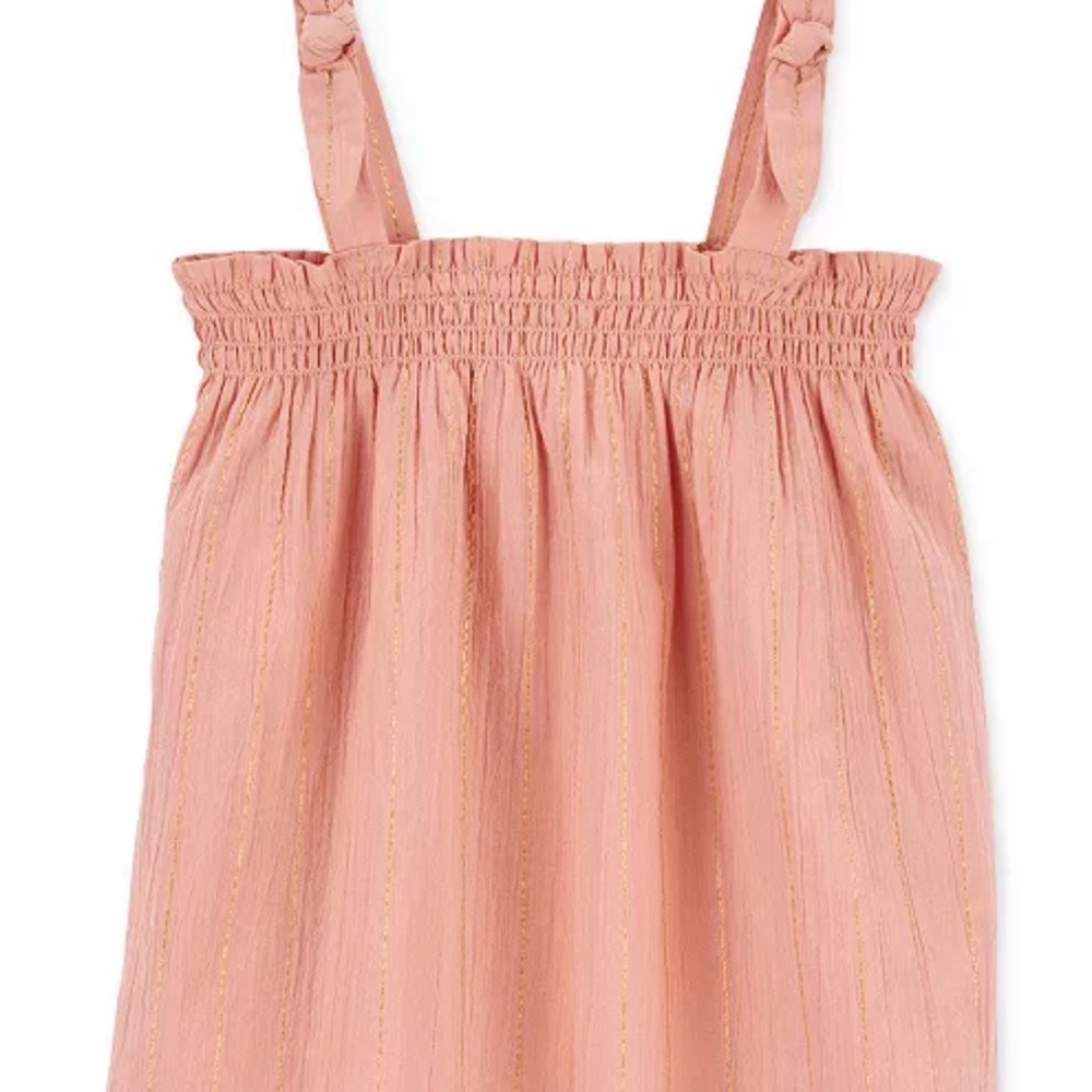 Toddler Girls Boho Chic Gauze Tank Top